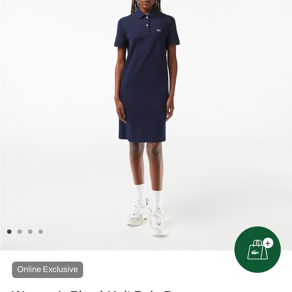 Women’s Piqué Knit Polo Dress